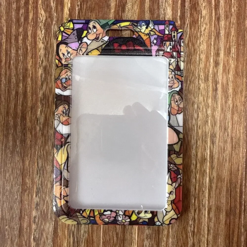 Snow White Badge ID Holder